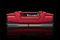 GSKILL RIPJAWSV KIRMIZI F4-3000C16S-8GVRB 8GB DDR4-3000Mhz CL16 SINGLE (16-18-18-38) 1.35V - 1
